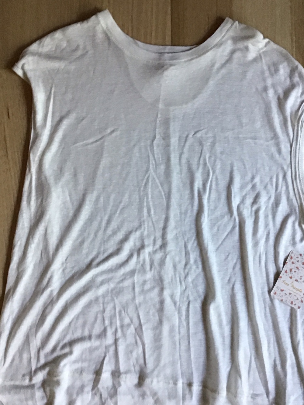 Free People Lightweight White Tunic Tank - Picture 2 of 2